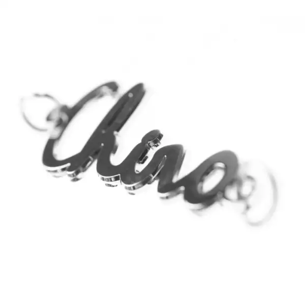 Hangertje Chiro in zink/nikkel 4 cm