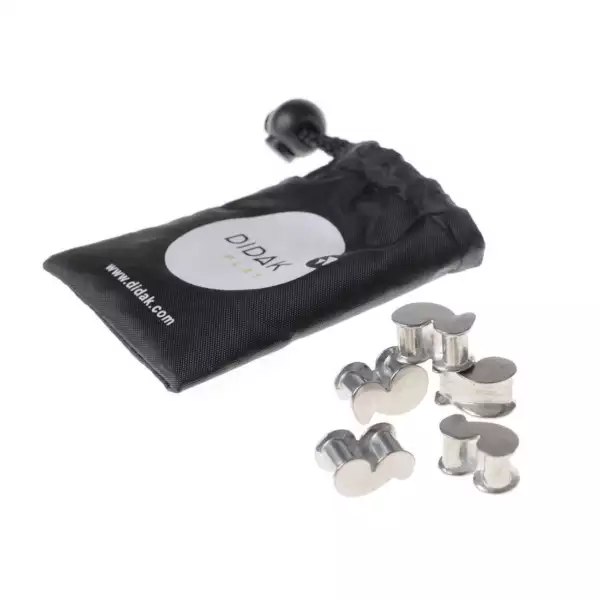 Metalen bikkels 5 stuks in zakje