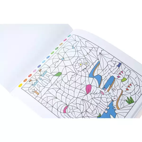 Kleuren op nummer - Unicorn coloring fun
