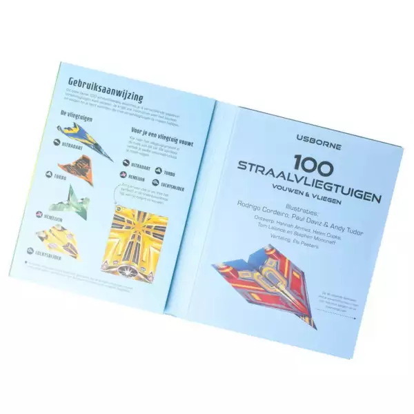 6+ 100 straalvliegtuigen - Vouwen & vliegen