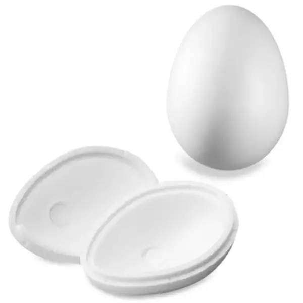 Polystyreen ei 21 cm 2-delig