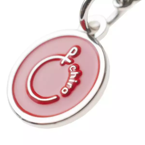 Bedeltje Chirologo in ijzer/nikkel 1,5 cm